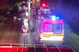 Accident grav în județul Cluj: cinci persoane, încarcerate după impactul dintre două maşini