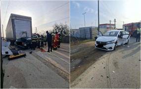 Șoferiță de 18 ani din Ploiești, moartă după ce a fost proiectată într-o semiremorcă parcată. A rămas captivă