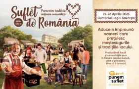 (P) Cea mai amplă ediție a festivalului Suflet de România, pe Domeniul Regal Săvârșin, pe 25 și 26 aprilie