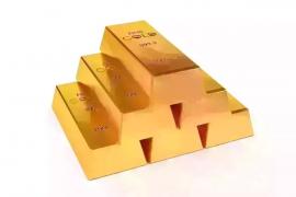 Preţul pentru un gram de aur este în scădere, faţă de preţul afişat în ziua precedentă