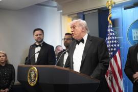 Reacția lui Trump după incidentul de la dineul corespondenților: 