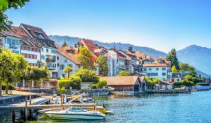 Orașul vechi din Zug, Elveția