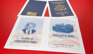 Paşapoartele americane vor conţine o imagine a preşedintelui Donald Trump