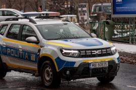 Un vehicul al poliției române