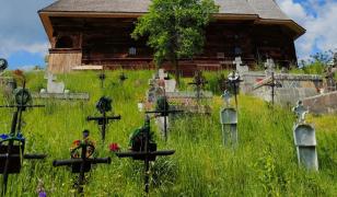 Cimitir din Transilvania