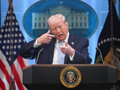 Donald Trump, conferinţă de presă la Casa Albă, 7 aprilie 2026