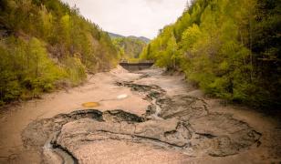 Încă un baraj rămâne fără apă. 15.000 de persoane din judeţul Buzău sunt afectate
