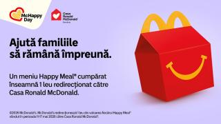 (P) McHappy Day 2026®: fapte bune care țin familiile împreună