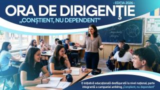 „Ora de dirigenție” - instrument național de luptă împotriva consumului de droguri în școli