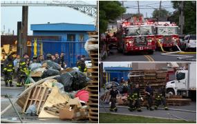 Explozie pe un șantier naval din New York: un mort şi 36 de răniţi