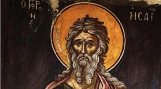 9 mai, Sfântul Proroc Isaia. Sărbătoare importantă în calendarul ortodox