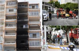 Incendiu de groază într-un bloc din Mallorca. Doi turişti au murit, alţi 22 răniţi între care şi 8 pompieri