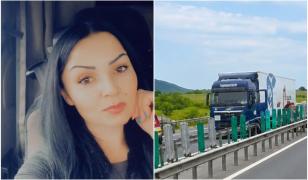 Cine este șoferița de TIR care a murit pe autostrada A1 după ce a făcut infarct. Mesajul sfâșietor al fiicei