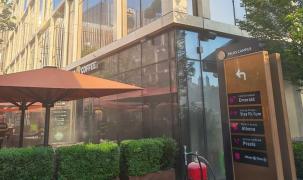Incendiu la o cafenea din Iaşi. 50 de persoane evacuate din clădire