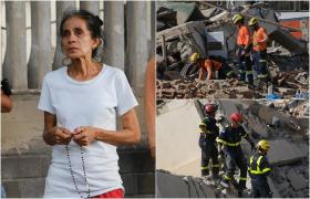 Momentul în care un băiat de 11 ani este scos în viaţă dintre dărâmături, în Venezuela