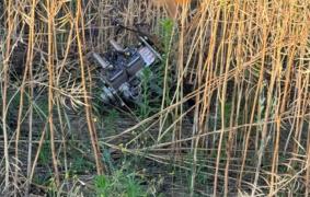 Alertă în Tulcea. Resturi de dronă rusească, găsite lângă Rachelu. Încărcătura explozivă a fost detonată
