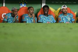 Wesley Franca (primul din stânga) a părăsit cantonamentul Braziliei pentru Campionatul Mondial