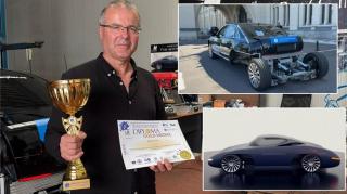 Un inventator din Vaslui spune că a creat maşina viitorului: prinde 300 km/h şi "imită mersul pe jos"