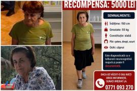 Persoană dispărută din București. Vasilica a plecat de acasă acum o săptămână, familia oferă recompensă pe loc