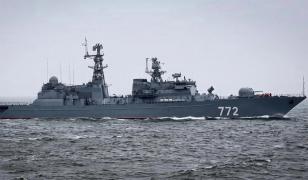 Navă de război a ruşilor, exerciţiu cu muniţie reală lângă Marea Britanie. A fost escortată de Marina Regală