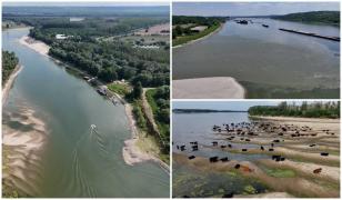 Devierea unui braţ al Dunării şi stare de alertă în 2 judeţe. Măsurile Guvernului în criza energetică