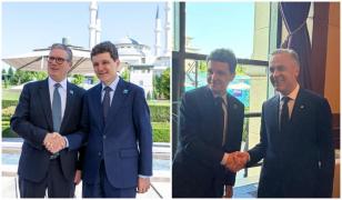 Nicuşor Dan, discuţii cu Keir Starmer şi Mark Carney: L-am invitat pe premierul Canadei la București