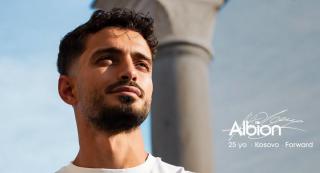 Albion Rrahmani, fostul atacant al Rapidului, prezentat oficial la echipa italiană Venezia FC