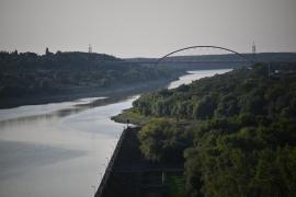Efectul scufundării barjelor pe Dunăre 