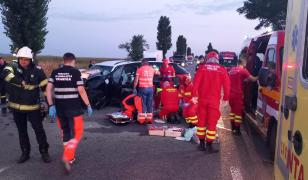 Un bărbat a murit, iar o familie a ajuns la spital după un accident grav pe "Drumul Morții", la Sascut