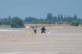 Drona din Leipzig, descoperită lângă baza NATO, conţinea explozibil Semtex. Avea detonatorul stricat