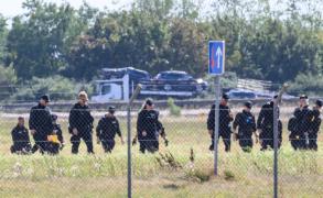 Drona cu explozibil de la Leipzig a fost doborâtă cu piciorul de un șofer de autobuz