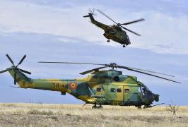 Elicoptere şi avioane de vânătoare la joasă înălţime, blindate pe şosele. Anunţul MApN: 
