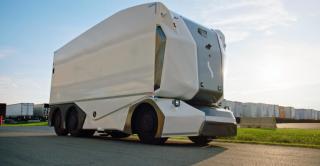 Lidl începe livrările cu un camion fără cabină şi fără şofer. Cum arată transportul viitorului