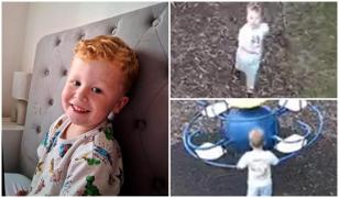 Ultimele imagini cu băiețelul de 3 ani dispărut în Anglia. 1.000 de voluntari îl caută