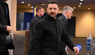 Zelenski, întrebat dacă se duce la Moscova: "Pe rachetă"