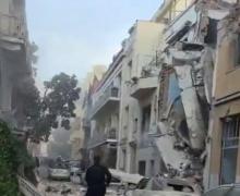 Explozie în Atena, lângă Acropole. O clădire s-a prăbușit și trei persoane au fost rănite