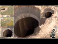 MISTER! Un CRATER GIGANTIC a apărut într-un sat din Siberia