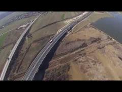 VIDEO cu cea mai nouă autostradă din România!