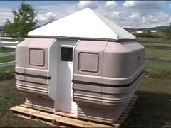 Casa de vacanţă pe care o poţi duce oriunde şi pe care o poţi asambla în doar 2 ore