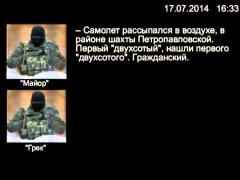 CONVORBIRE TELEFONICĂ. Doi ofiţeri ruşi recunosc atacul asupra aeronavei MH17