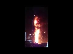 Incendiu de amploare într-un hotel din Dubai