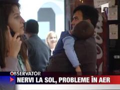 Nervi la sol, probleme in aer