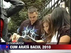 Cum arata bacul 2010