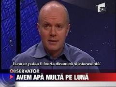 Avem apa multa pe luna