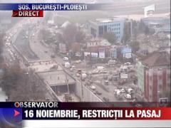 16 noiembrie, restrictii la pasaj