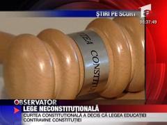 Lege neconstitutionala