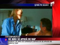 De Niro se apuca de rap