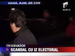 Scandal cu iz electorala