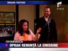 Oprah renunta la emisiune