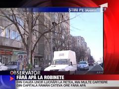 Fara apa la robinete